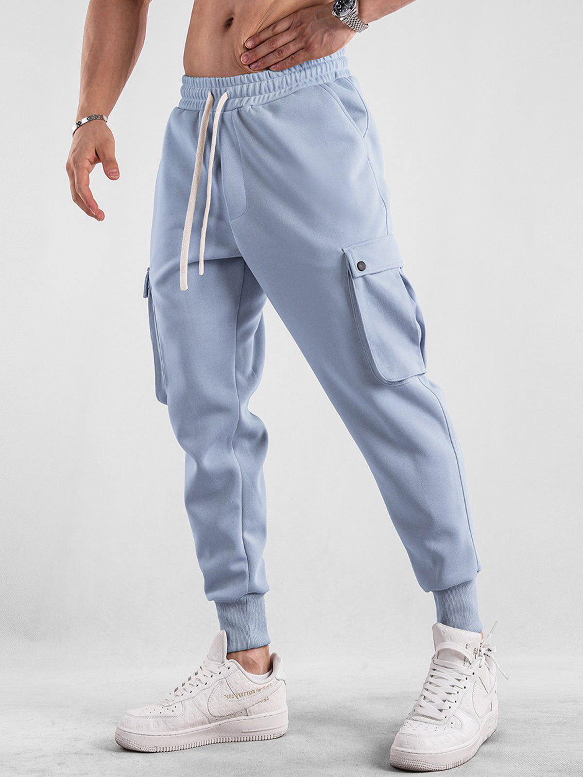 GÓRSKI KRAKÓW™ | SMUKŁE MĘSKIE SPODNIE JOGGINGOWE CARGO