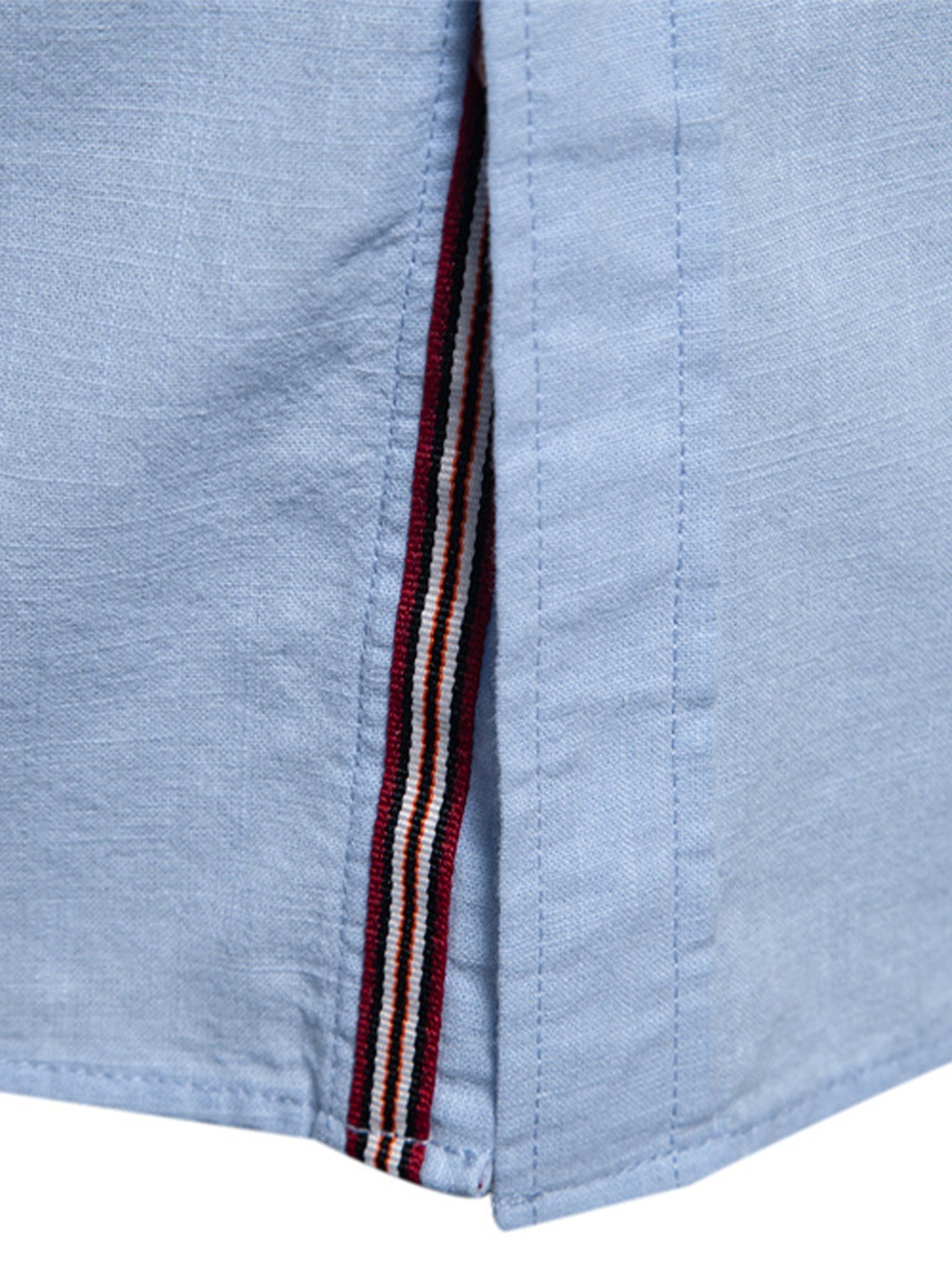 GÓRSKI KRAKÓW™ | KOSZULA Z PROSTYM KOŁNIERZEM I DŁUGIM RĘKAWEM