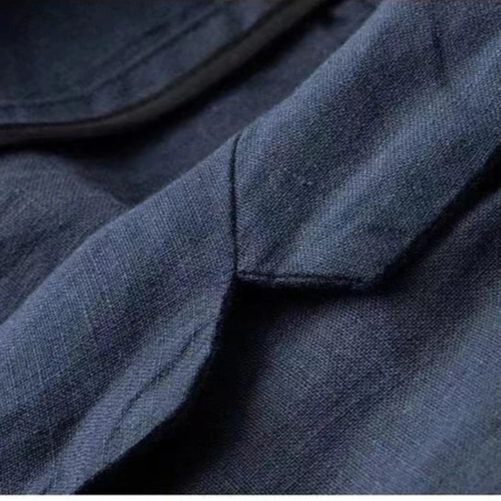 DUCHÊNE BORDEAUX™ | ENSEMBLE EN LIN ÉLÉGANT