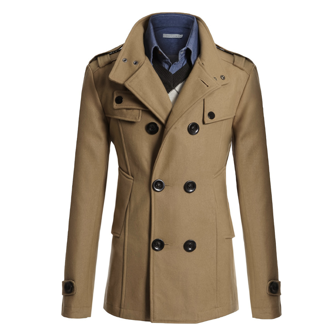 GÓRSKI KRAKÓW™ | MĘSKI PŁASZCZ O SPOKOJNEJ FORMIE I PEWNEJ KONSTRUKCJI