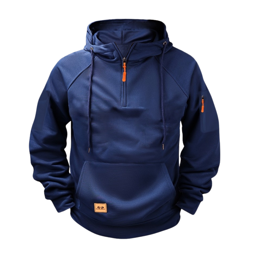 GÓRSKI KRAKÓW™ | HOODIE Z PÓŁZAMKIEM O KOJĄCEJ, STABILNEJ LINI