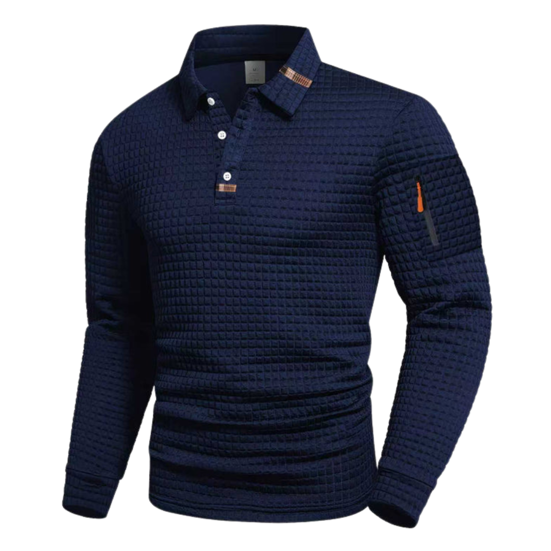 GÓRSKI KRAKÓW™ | NOWOCZESNE POLO Z ZAPINANYM KOŁNIERZEM