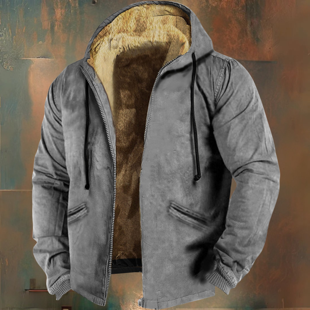 GÓRSKI KRAKÓW™ | ZAPINANA KURTKA Z KAPTUREM