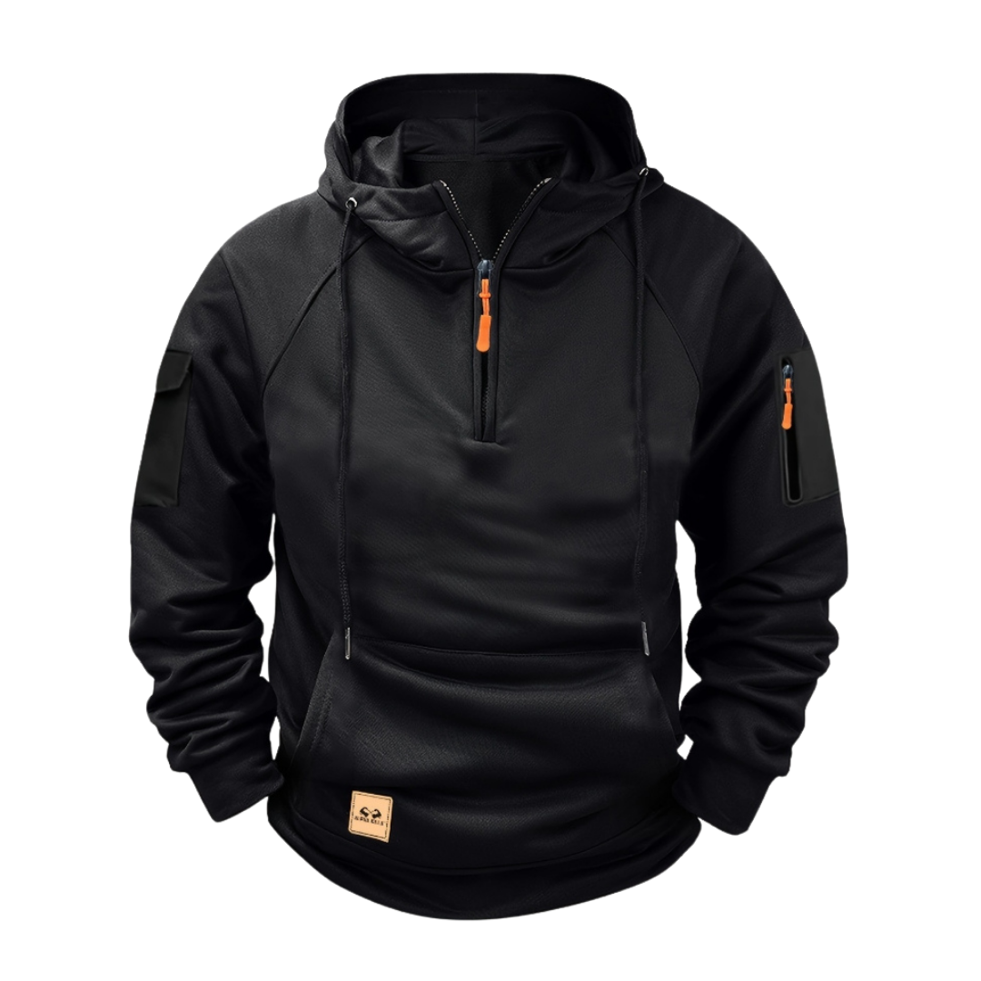 GÓRSKI KRAKÓW™ | HOODIE Z PÓŁZAMKIEM O KOJĄCEJ, STABILNEJ LINI