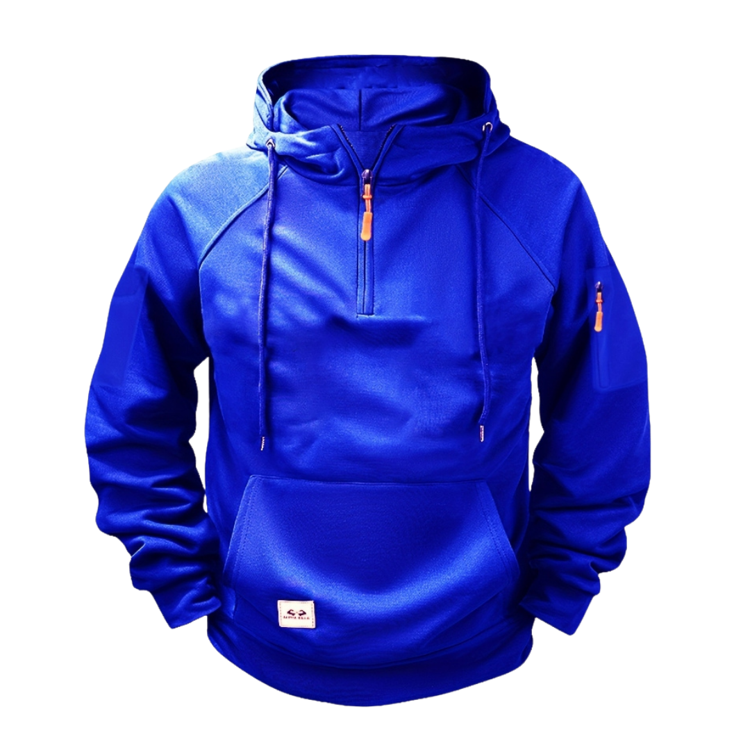 GÓRSKI KRAKÓW™ | HOODIE Z PÓŁZAMKIEM O KOJĄCEJ, STABILNEJ LINI