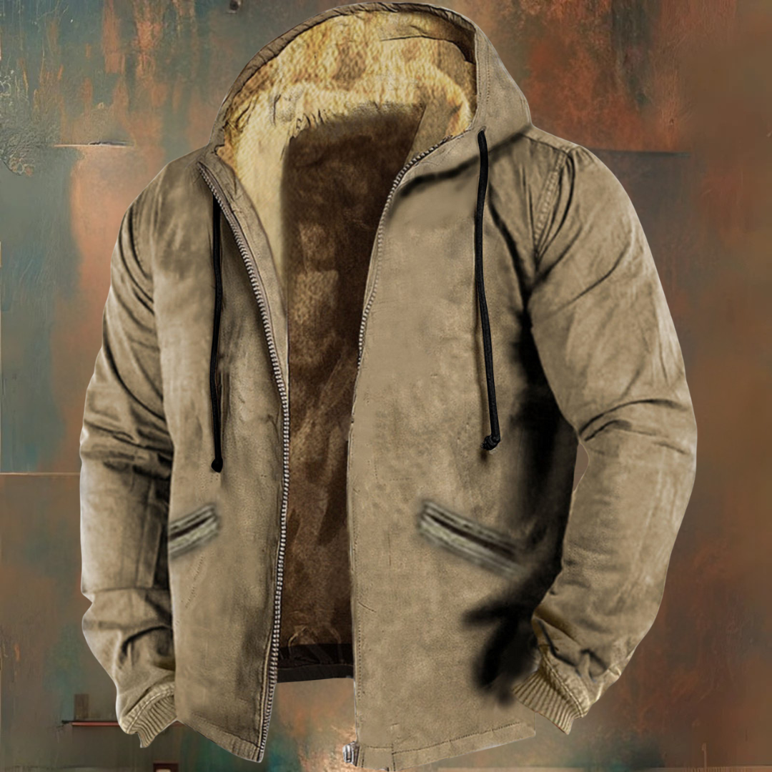 GÓRSKI KRAKÓW™ | ZAPINANA KURTKA Z KAPTUREM