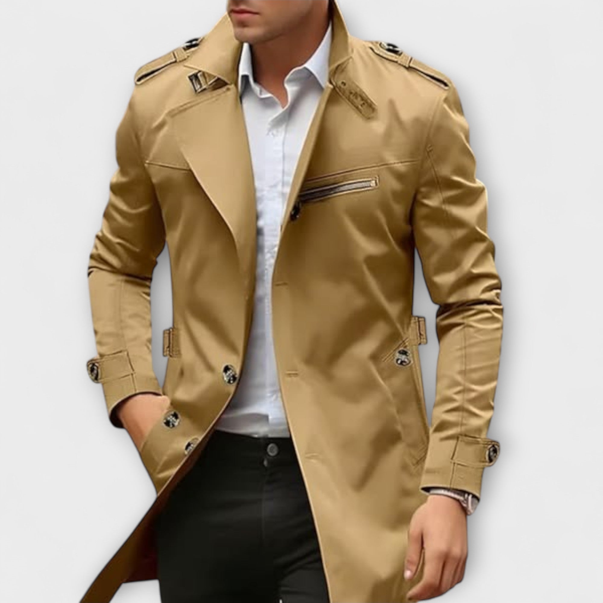 DUCHÊNE BORDEAUX | MANTEAU CLASSIQUE DE LUXE
