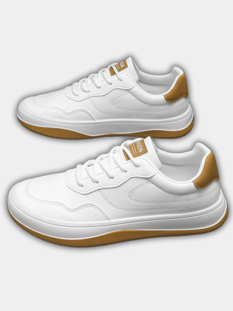 DUCHÊNE BORDEAUX™ | BASKETS EN CUIR VÉRITABLE