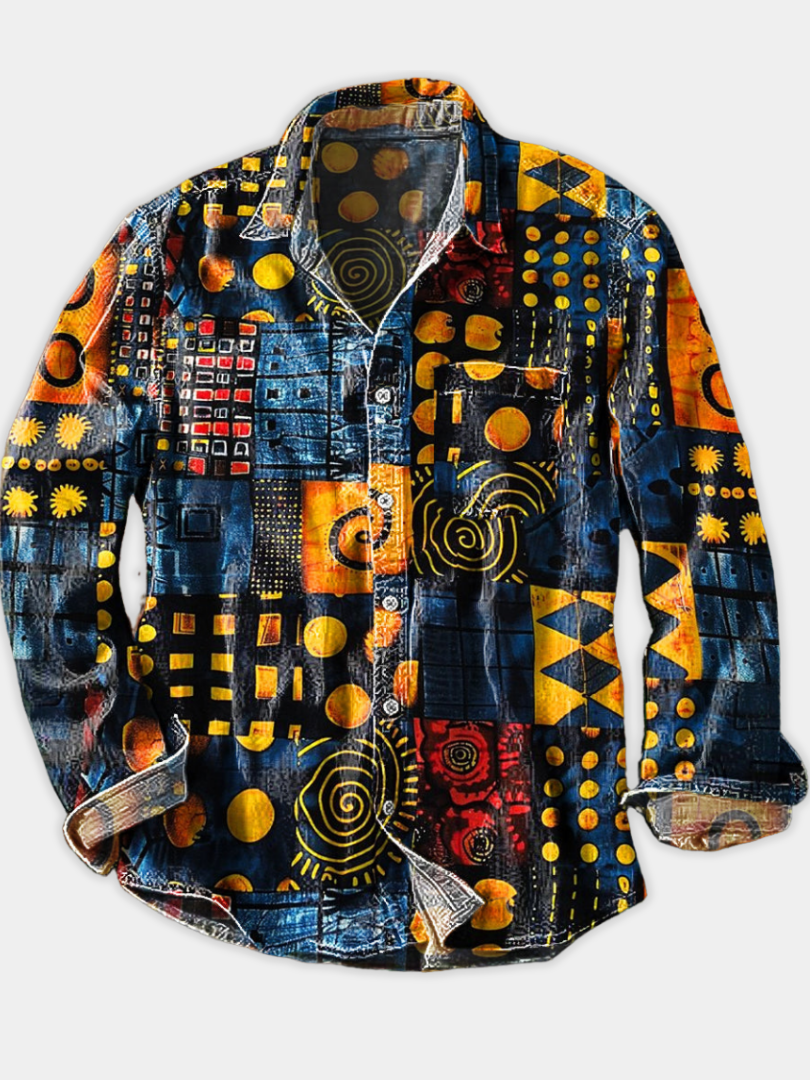 GÓRSKI KRAKÓW™ | KOSZULA O WYRAŹNYM CHARAKTERZE Z DŁUGIM RĘKAWEM