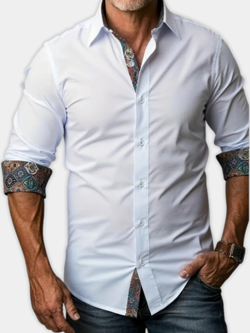 GÓRSKI KRAKÓW™ | KOSZULA KLASYCZNA Z DŁUGIM RĘKAWEM