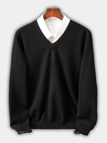 GÓRSKI KRAKÓW™ | ELEGANCKI SWETER Z DEKOLTEM V