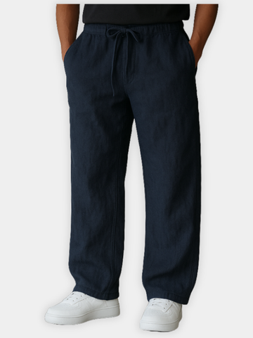 GÓRSKI KRAKÓW™ | MĘSKIE SPODNIE Z DELIKATNEGO LNU