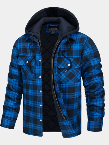 GÓRSKI KRAKÓW™ | ZAPINANA KURTKA W KRATĘ