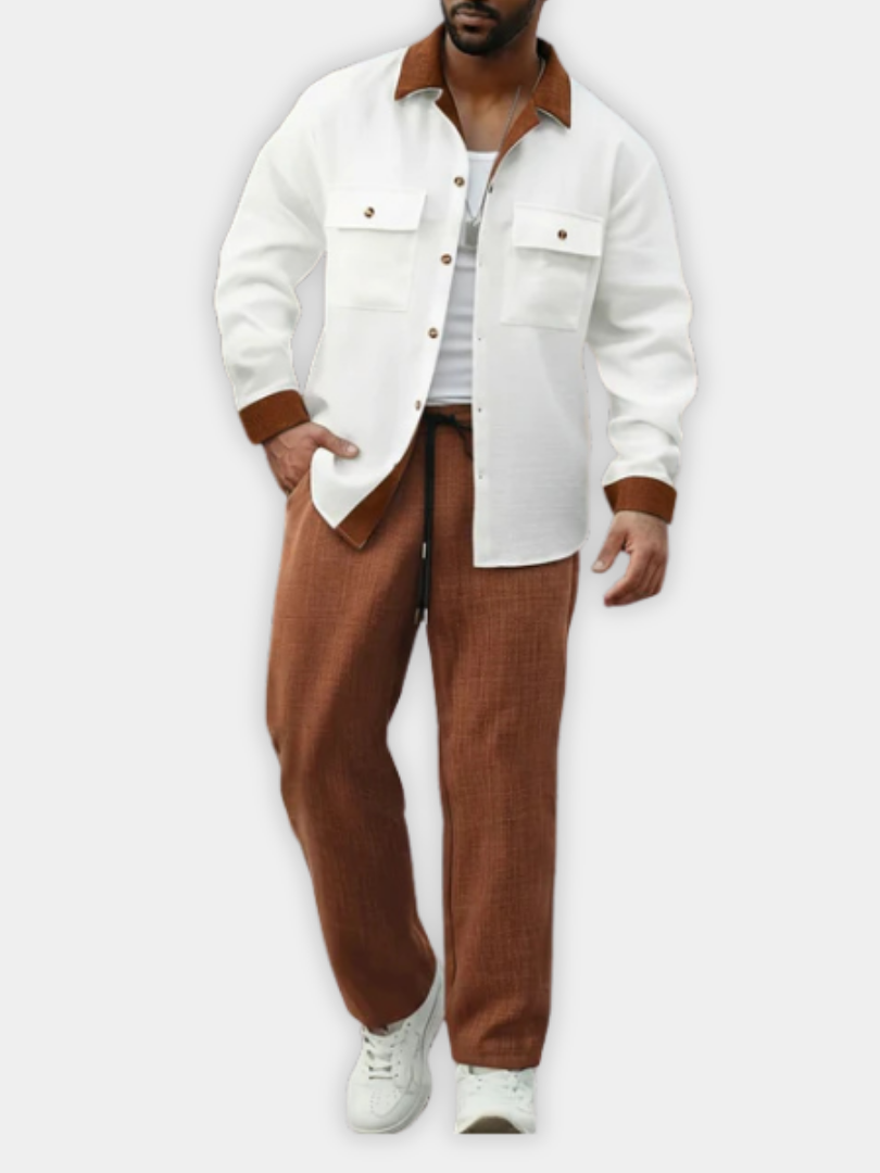 DUCHÊNE BORDEAUX™ | ENSEMBLE DEUX PIÈCES DISTINGUÉ