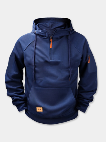 GÓRSKI KRAKÓW™ | HOODIE Z PÓŁZAMKIEM O KOJĄCEJ, STABILNEJ LINI