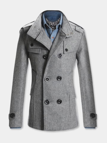 GÓRSKI KRAKÓW™ | MĘSKI PŁASZCZ O SPOKOJNEJ FORMIE I PEWNEJ KONSTRUKCJI