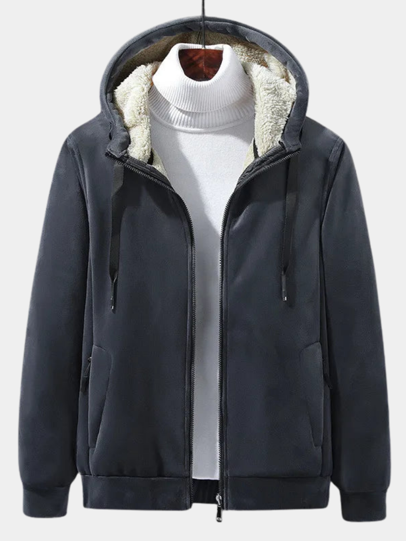 DUCHÊNE BORDEAUX™ | BLOUSON À CAPUCHE D’HIVER LUXUEUX