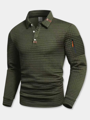 GÓRSKI KRAKÓW™ | NOWOCZESNE POLO Z ZAPINANYM KOŁNIERZEM