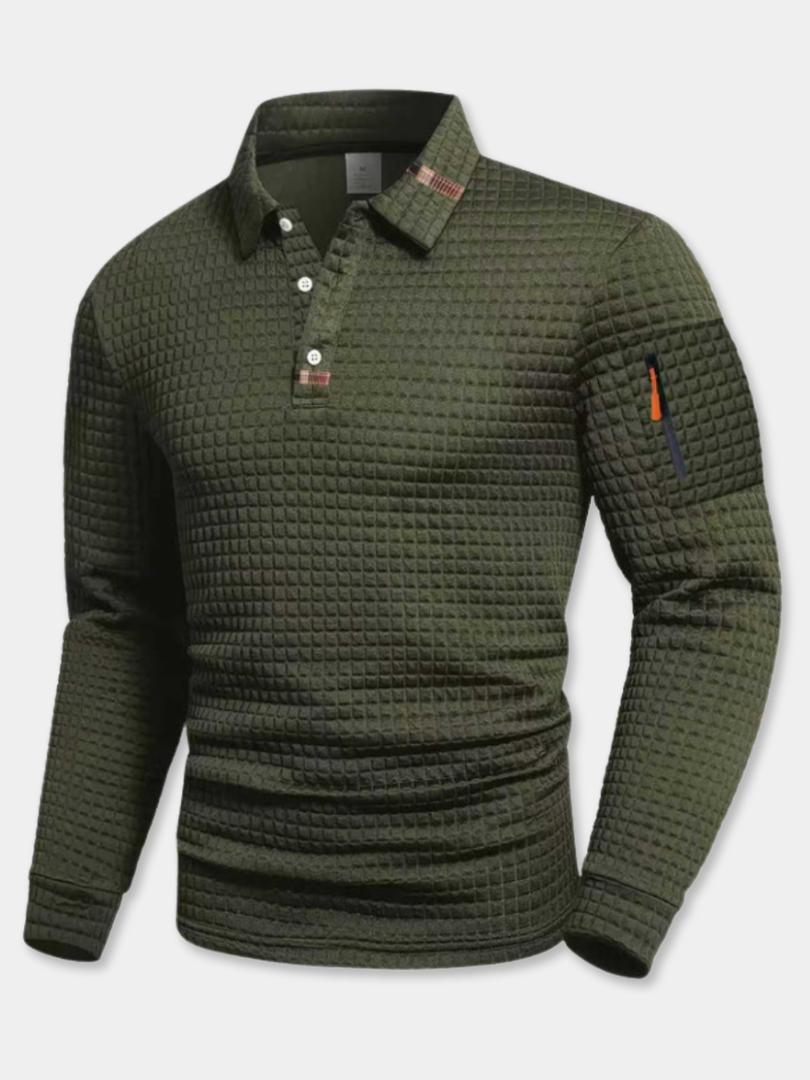 GÓRSKI KRAKÓW™ | NOWOCZESNE POLO Z ZAPINANYM KOŁNIERZEM