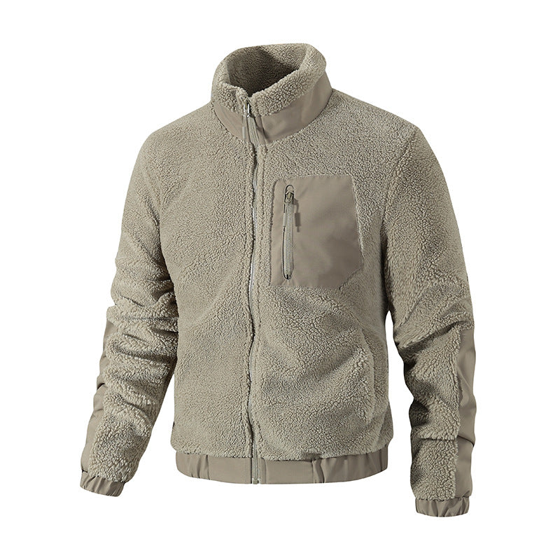 GÓRSKI KRAKÓW™ | ELEGANCKA KURTKA POLAROWA Z WYSOKIM KOŁNIERZEM