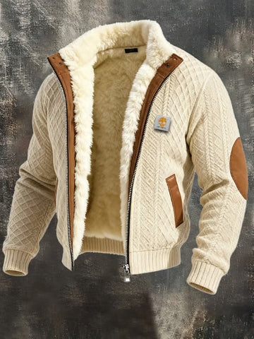 GÓRSKI KRAKÓW™ | ELEGANCKA PIKOWANA KURTKA Z DOPRACOWANYM KOŁNIERZEM