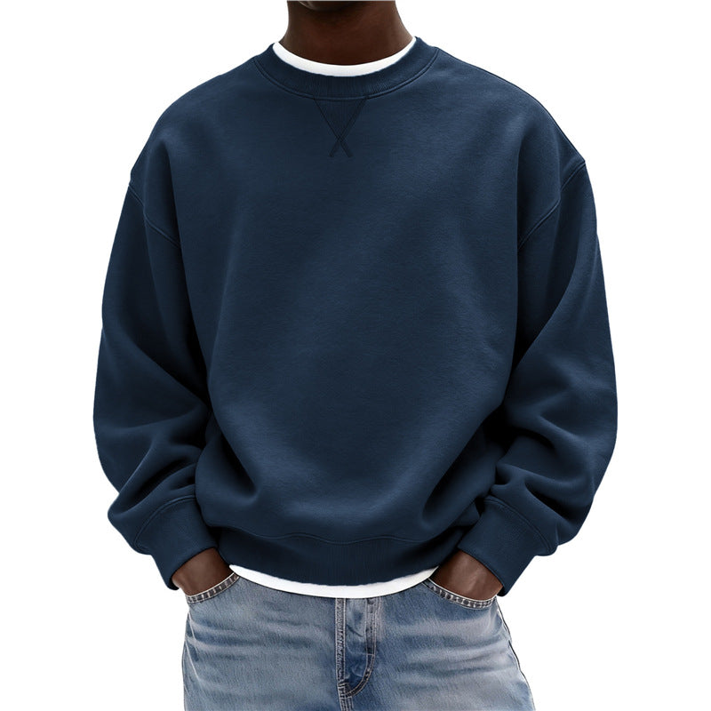 GÓRSKI KRAKÓW™ | BLUZA O NOWOCZESNEJ, CZYTELNEJ LINI Z OKRĄGŁYM KOŁNIERZEM