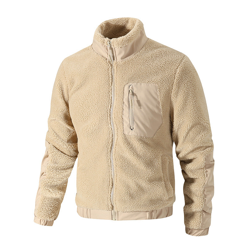 GÓRSKI KRAKÓW™ | ELEGANCKA KURTKA POLAROWA Z WYSOKIM KOŁNIERZEM