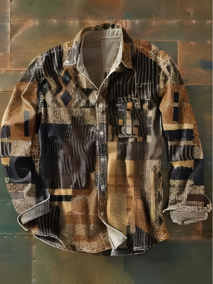 GÓRSKI KRAKÓW™ | KOSZULA O WYRAŹNYM CHARAKTERZE Z DŁUGIM RĘKAWEM