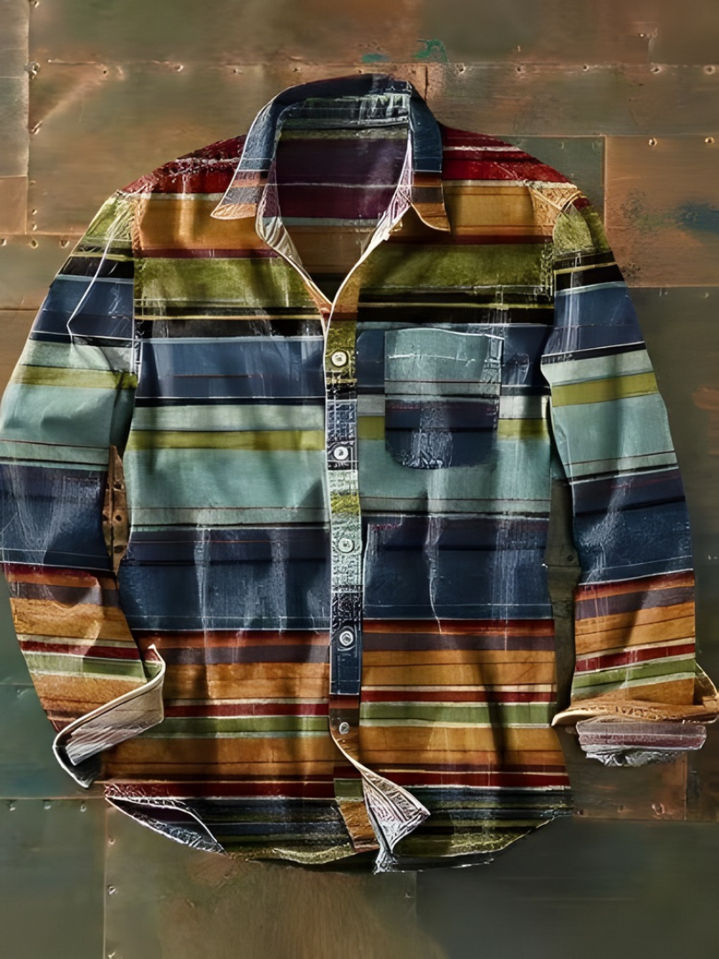 GÓRSKI KRAKÓW™ | KOSZULA O WYRAŹNYM CHARAKTERZE Z DŁUGIM RĘKAWEM