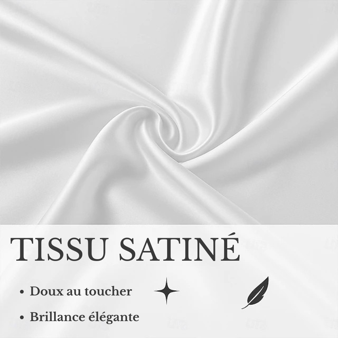 GÓRSKI KRAKÓW™ | PREMIUM KOSZULA SATYNOWA O ELEGANCKIM WYKOŃCZENIU