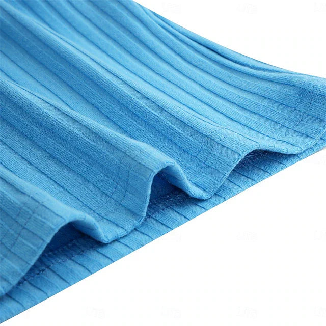 GÓRSKI KRAKÓW™ | POLO Z PRĄŻKOWANEJ DZIANINY Z DŁUGIM RĘKAWEM