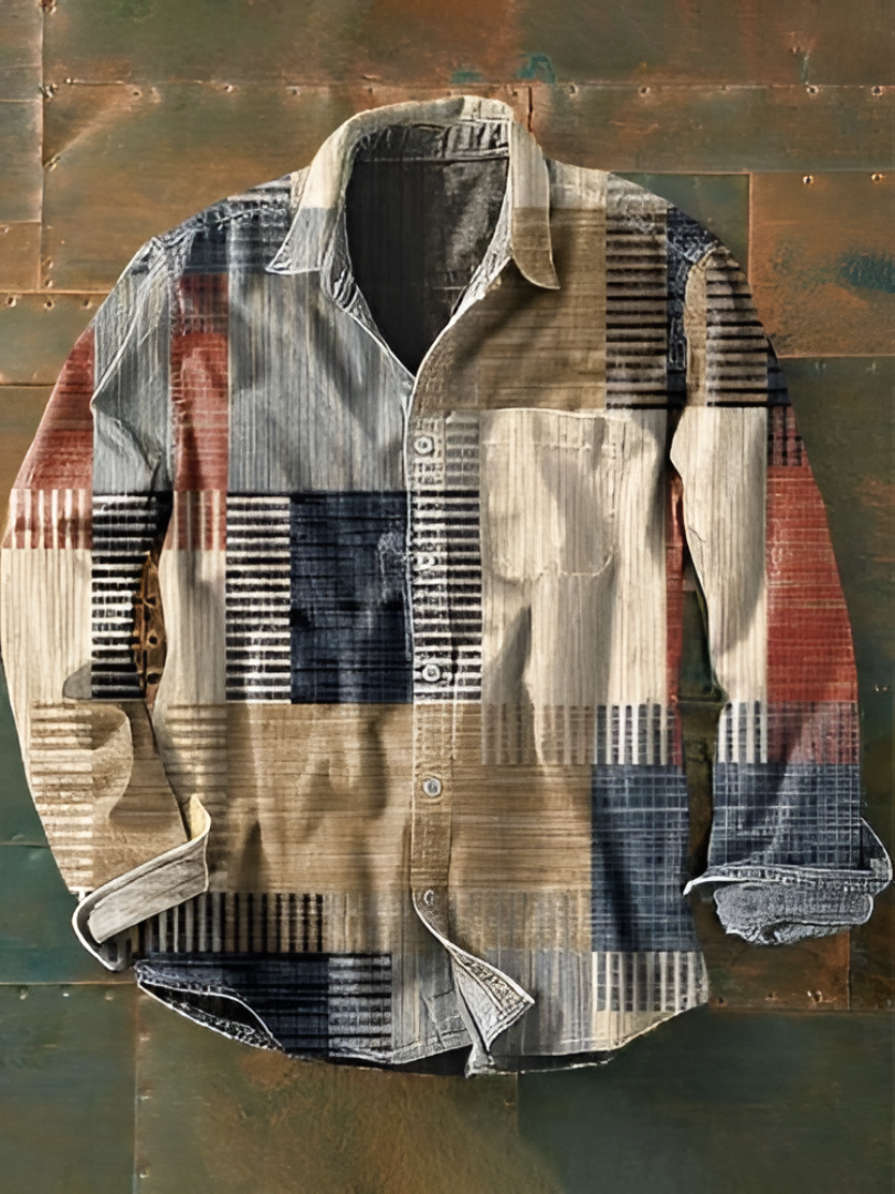 GÓRSKI KRAKÓW™ | KOSZULA O WYRAŹNYM CHARAKTERZE Z DŁUGIM RĘKAWEM